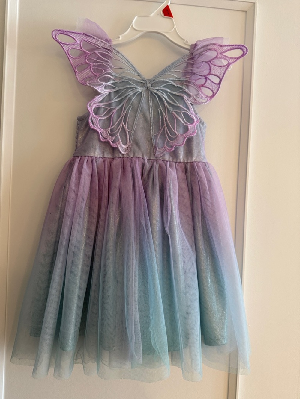 Zunie Lavender & Blue Butterfly Fairy Costume Dress
